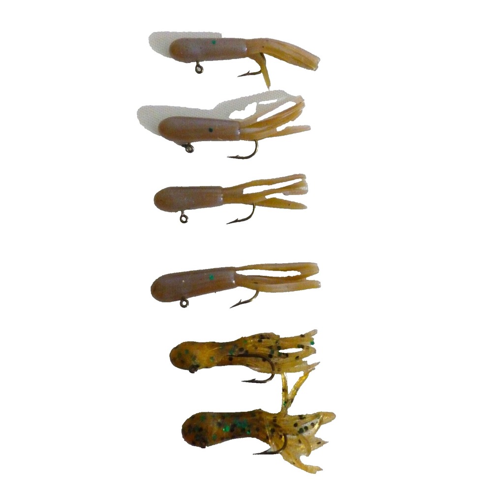 Berkley Powerbait Prerigged Fishing Lures Lot of 6
